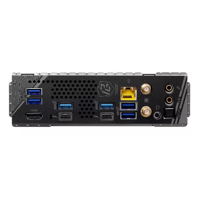 Mātesplate ASRock Phantom Gaming Z890I Nova WiFi — Intel Z890, LGA 1851, mini ITX, DDR5, 2x M.2, Wi‑Fi 6E/7, 5Gb LAN, Thunderbolt