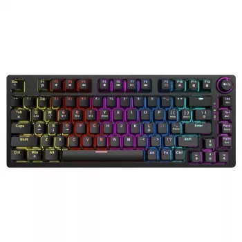 Savio Phenix SAVGK-RED spēļu tastatūra USB RF bezvadu Bluetooth QWERTY