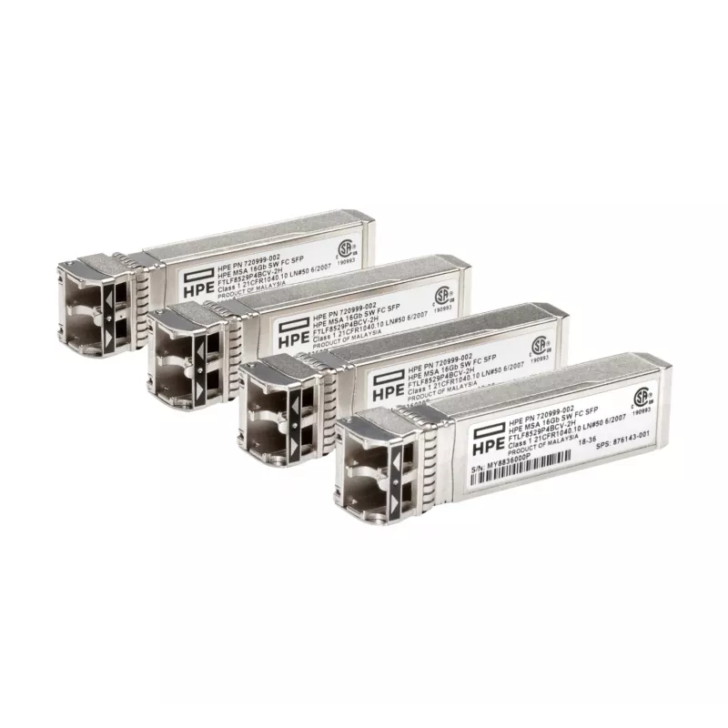 SFP+ raiduztvērēja modulis HPE C8R24B optiskā šķiedra 16000 Mbit/s