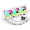 Viss-vienā CPU ūdens dzesētājs Sharkoon S60 ARGB balts 360mm radiators