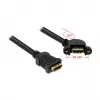 HDMI kabelis DeLOCK 0,25m 2xHDMI