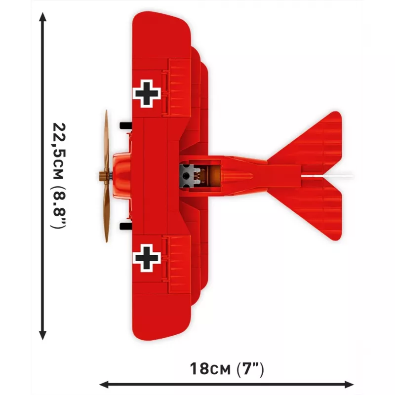 Bloki Fokker DR.1 Red Baron 221 bloki