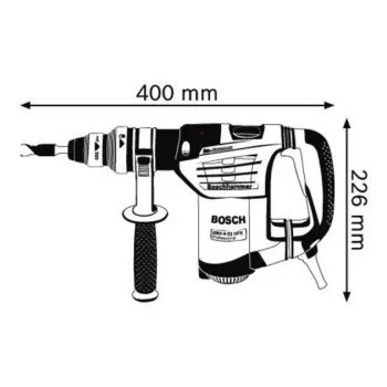 Bosch 0 611 332 101 rotācijas āmurs 900 W 800 apgr./min