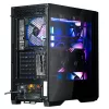 Zalman Z9 Iceberg MS Black ATX Mid Tower PC korpuss ar 4x 140 mm ARGB ventilatoriem - Midi/Mini Tower - ATX