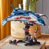 LEGO Quinjet konstruktors 76325 — Marvel, 1131 detaļas, 5 minifigūras, no 12 gadu vecuma, 280×450×300 mm