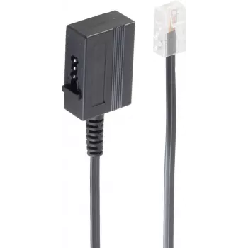 telefona kabelis ShiverPeaks BS71041-1 0,2 m melns