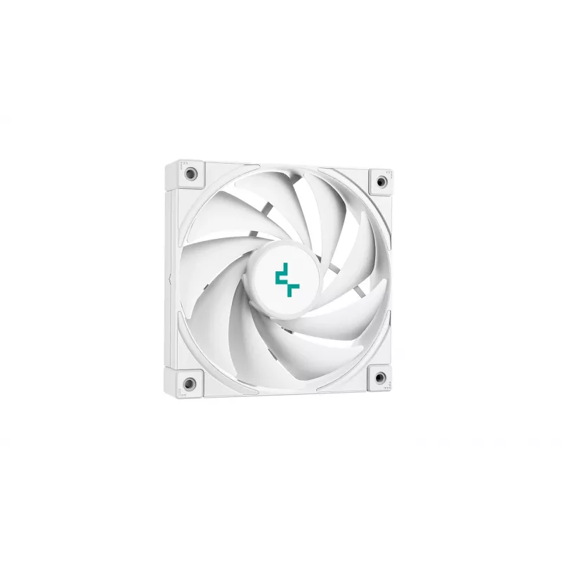 Gaisa dzesētājs DeepCool AK500S Digital SE — 5 siltuma caurules, 120 mm FDB ventilators, PWM, multi-LED, balts, atbalsta Intel LGA1150 un AMD ligzdas