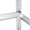 Plaukts GreenBlue GB378, cinkots metāls, 5 plaukti, cinkots tērauds, 900×400 mm, max 75 kg uz plauktu