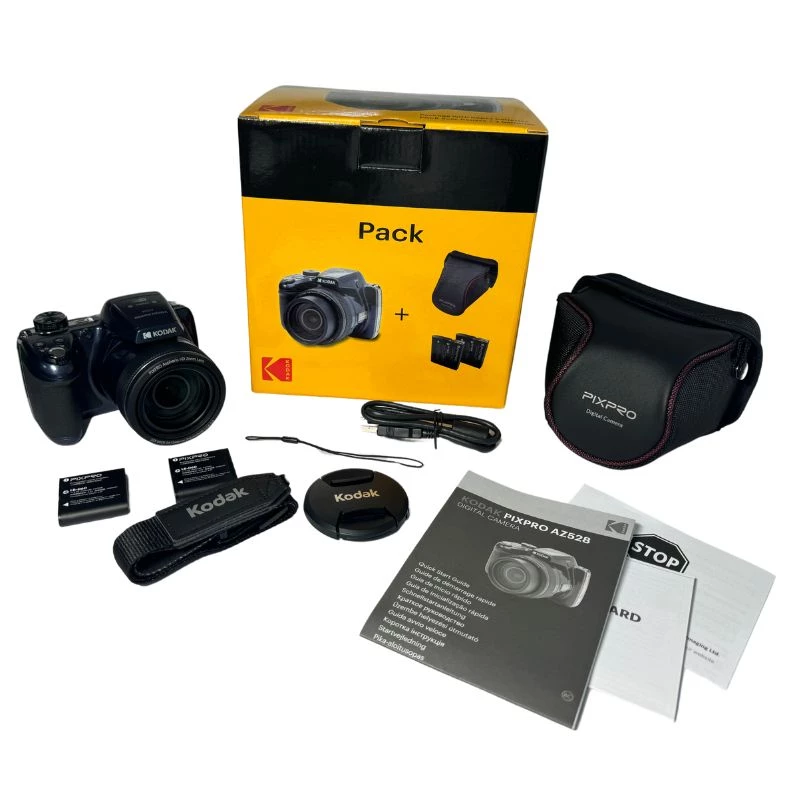 Kodak AZ528 Midnight Zils EU spraudnis + 2 baterijas + futrālis