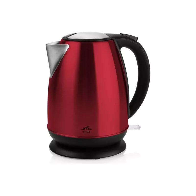 ETA | Tējkanna | 359090010 | Standarta | 2200 W | 1,7 L | Nerūsējošais tērauds | 360° rotējoša pamatne | Sarkana
