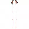 Pārgājienu nūjas Pursuit Shock S/M, fitnesa ierīce pelēka/sarkana, 1 pāris, 110-125 cm