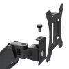 Maclean 2 monitoru stiprinājums, gāzes atspere, 17-32, 2-10 kg, melns, MC-134