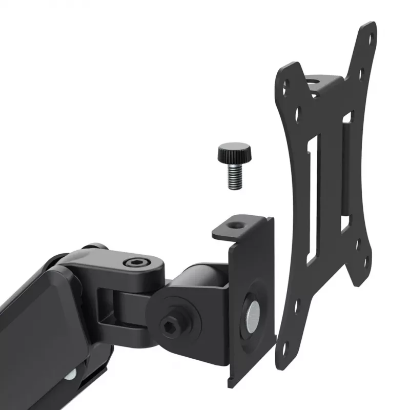 Maclean 2 monitoru stiprinājums, gāzes atspere, 17-32, 2-10 kg, melns, MC-134