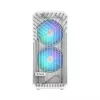 PC korpuss Fractal Design Torrent White — atbalsta ATX, EATX, microATX, ITX; 2x180 mm priekšējie ventilatori; 2.5 collu/3.5 collu sloti