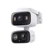 IP drošības kamera TP‑LINK Tapo C246D — 3 MP (2304×1296), 2,8 mm, 107,8° redzes lauks, PTZ divu objektīvu, IP65, Wi‑Fi/Gigabit, microSD līdz 512 GB