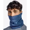 Buff viegls merino vilnas daudzfunkcionāls šalle, zils