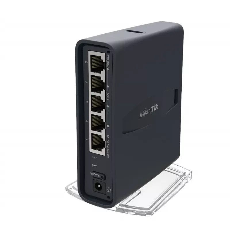 Mikrotik hAP ac lite tornis Melns Power over Ethernet (PoE)