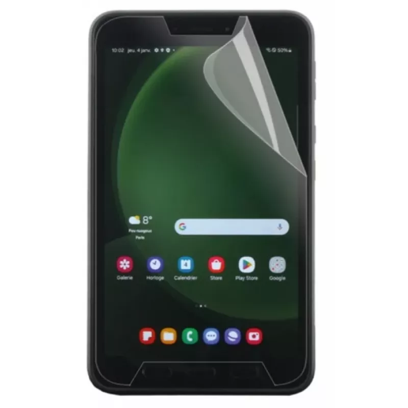 Caurspīdīgs ekrāna aizsargs Mobilis Galaxy Tab Active5 5H cietība 8 collas