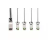 Tiešās pievienošanas kabelis Digitus 40G QSFP+ uz 4xSFP+ 1m