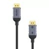 UNITEK C1628GY01-3M DisplayPort kabelis melns, pelēks