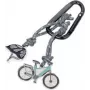 Atslēgu piekariņš TROIKA E-BIKE KR24-02/BK izturīgs dizains viegls