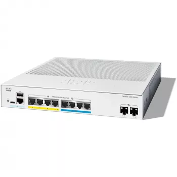 Pārvaldīts slēdzis Cisco Catalyst C1300-8MGP-2X L2/L3 Gigabit Ethernet PoE