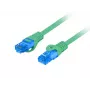 LANBERG PATCHCORD S/FTP CAT.6A 0.5M ZAĻŠ LSZH