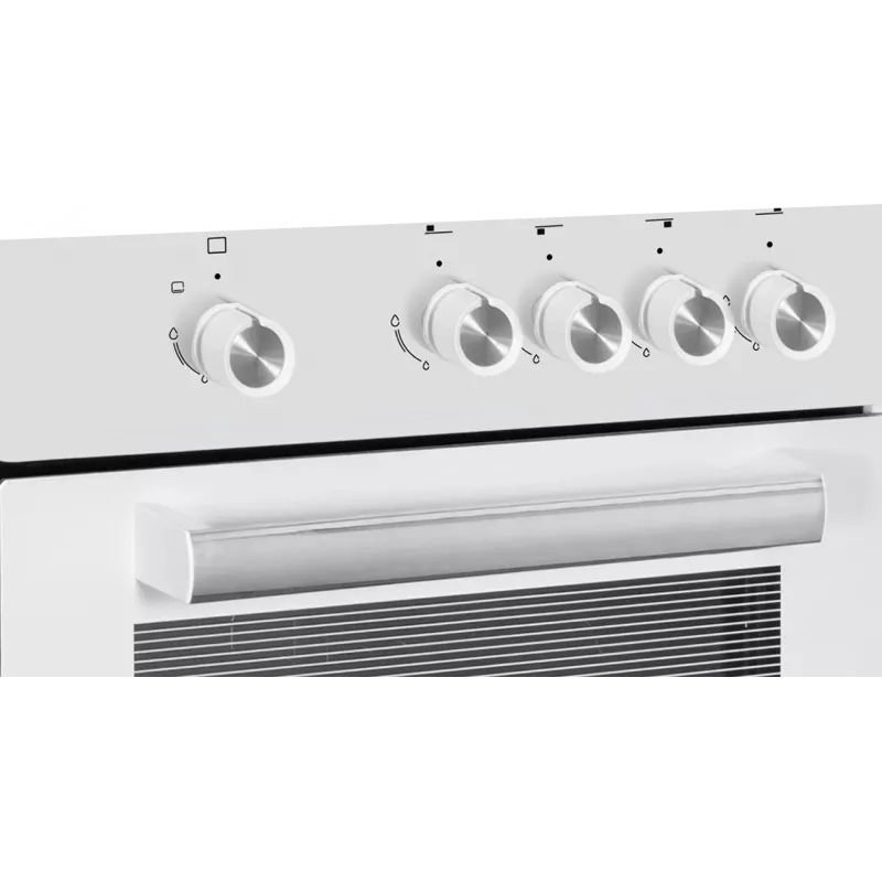 Gāzes plīts SIMFER 4401SGRBB.1 ar gāzes plīts virsmu un gāzes krāsni, platums 50 cm, dziļums 55 cm, energoefektivitātes klase A+
