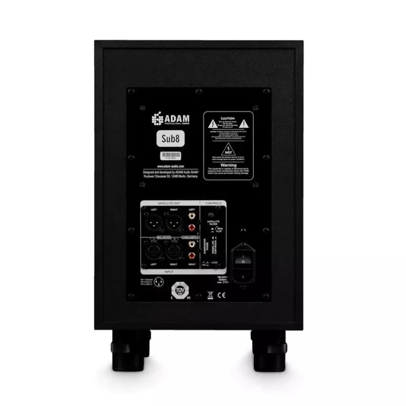Aktīvais zemfrekvences skaļrunis ADAM Audio Sub8 150W