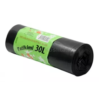 Atkritumu maisi Plasta 8969900J 30 L 20 gab., 25 µm biezums