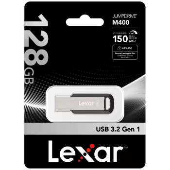USB zibatmiņa Lexar 128 GB USB Type-A 3.2 Gen 1 JumpDrive M400
