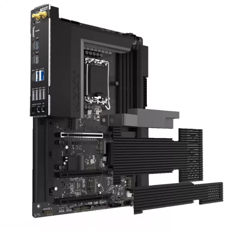 NZXT N7 Z890 ATX mātesplate - melna
