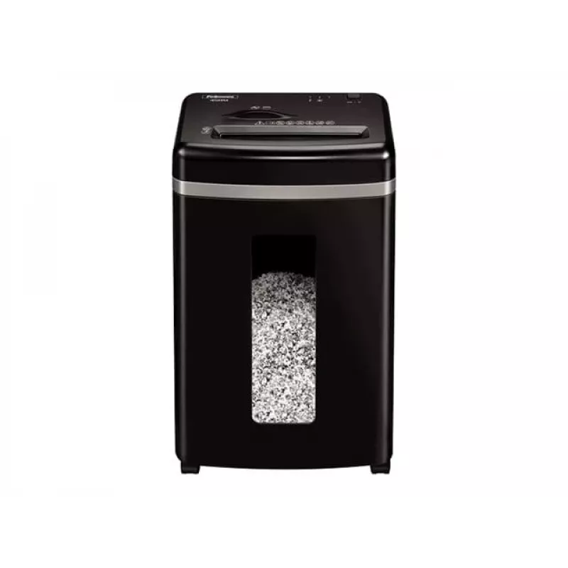Papīra smalcinātājs Fellowes Powershred 450M Micro-cut, 9 lapu ietilpība, 2 x 12 mm, 22 L tvertne, melns
