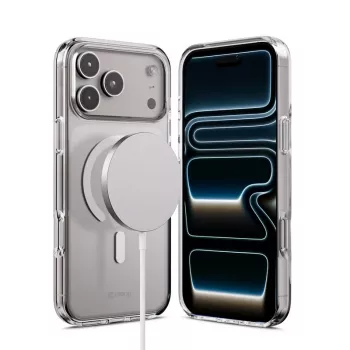 Caurspīdīgs MacSafe iPhone 17 Pro Max vāciņš