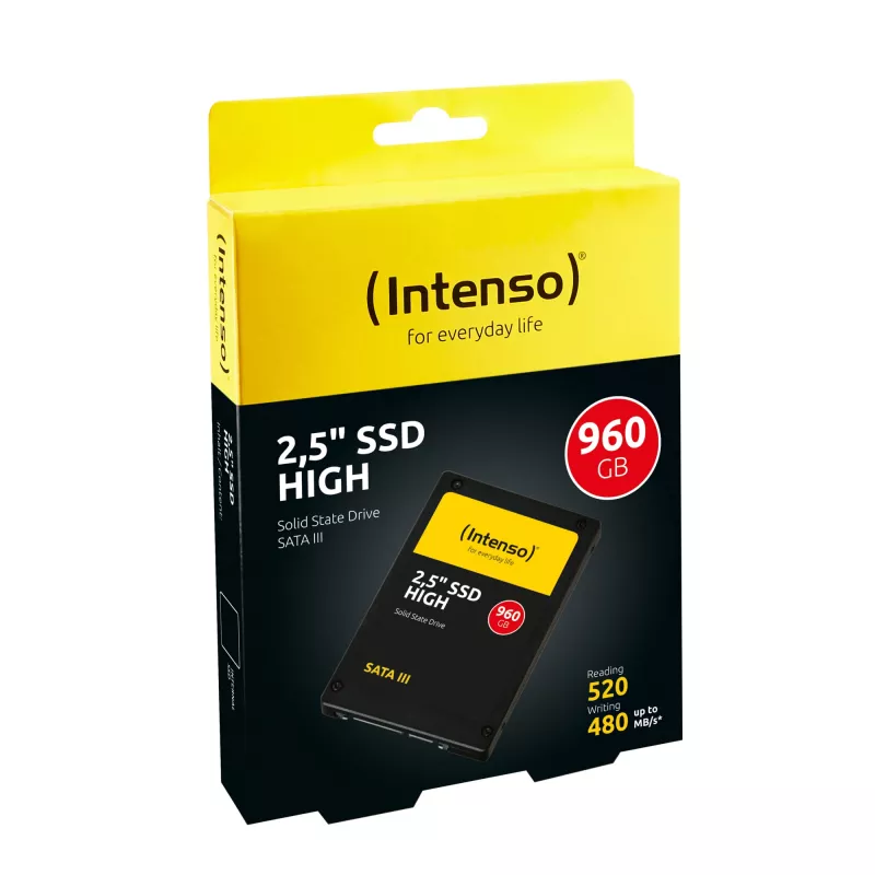 SSD disks Intenso High 960 GB 2,5 collu Serial ATA III TLC