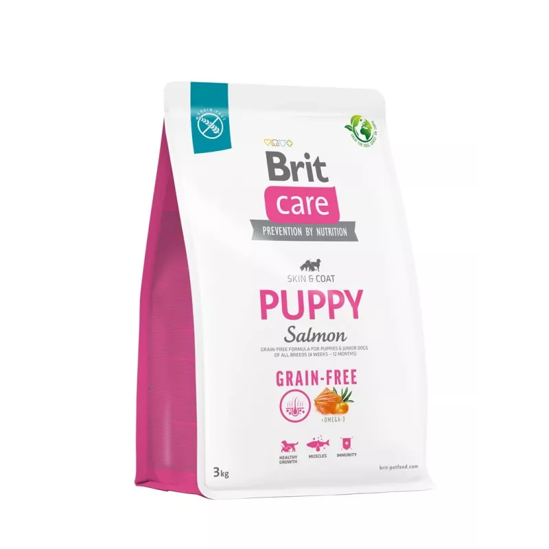BRIT Care Puppy Salmon sausā suņu barība 3 kg