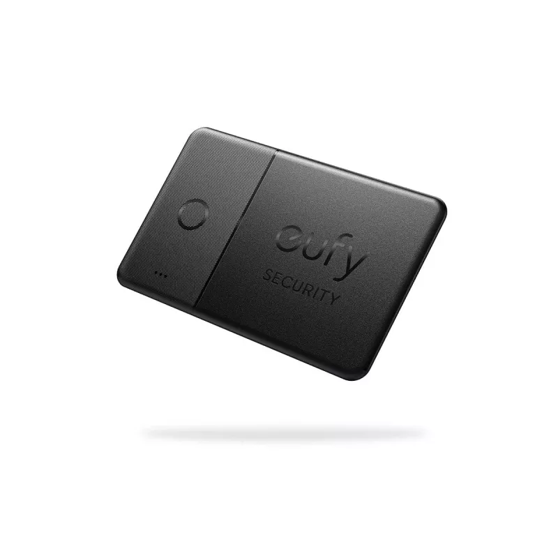 GPS izsekotājs Eufy SmartTrack Card melns universāls akumulatora darbības laiks 26280 h