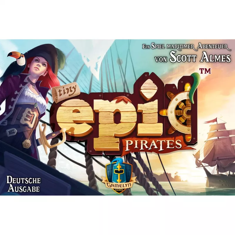 Tiny Epic Pirates ģimenes spēle