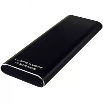 SSD korpuss LC-Power LC-M2-C-NVME Melns M.2