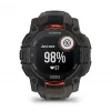 Garmin Instinct 3 Solar GPS viedpulkstenis 1,3 collu MIP 176x176 skārienekrāns melnā krāsā