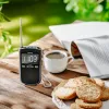 Camry | Pārnēsājams mini radio | CR 1905 | Modinātāja funkcija | Melns
