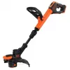 Black & Decker BCST918D1-QW krūmgriezis/stīgu trimmeris 28 cm Akumulators Melns, Oranžs