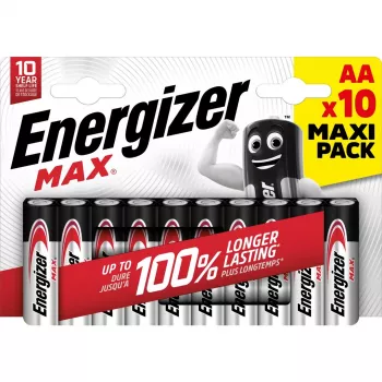 Energizer Batteries Max AA LR6 10 gab. Eco