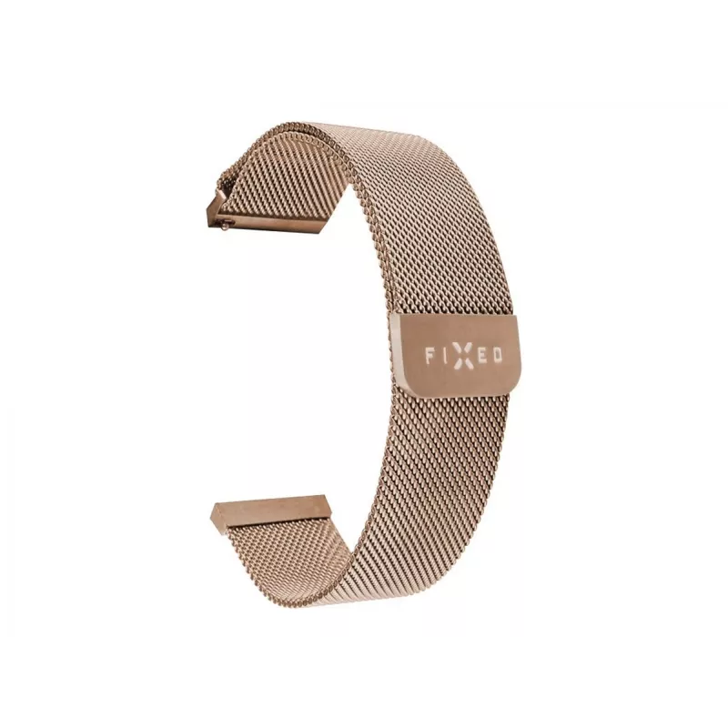 Pulksteņa siksniņa FIXED Mesh Strap Fixed 18mm nerūsējošais tērauds Quick Release zelta