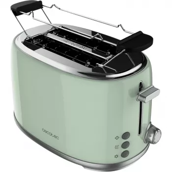 Tosteris Toast&Taste 1000 Retro Double Green (zaļš, 980 W, 2 šķēlēm)