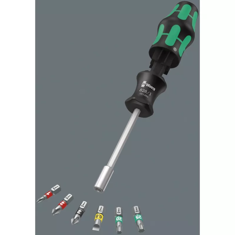 Wera Kraftform Kompakt 27 Set 1 skrūvgriežu komplekts, 7 gabali (05051510001)