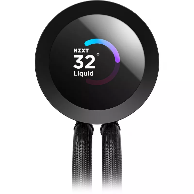 NZXT Kraken Plus 240 Processor All-in-one liquid cooler 12 cm Melns