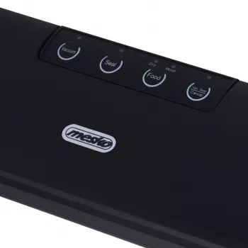 Mesko Home MS 4492 vakuuma iepakošanas iekārta 0,6 mbar, melna