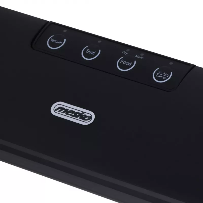 Mesko Home MS 4492 vakuuma iepakošanas iekārta 0,6 mbar, melna
