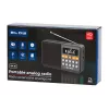 Pārnēsājams analogais AM/FM Bluetooth radio BLOW RA18 ar FM uztvērēju un Bluetooth savienojumu